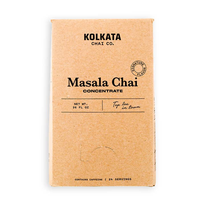 Organic Microbrewed Masala Chai Concentrate for wholesale by KOLKATA CHAI CO
