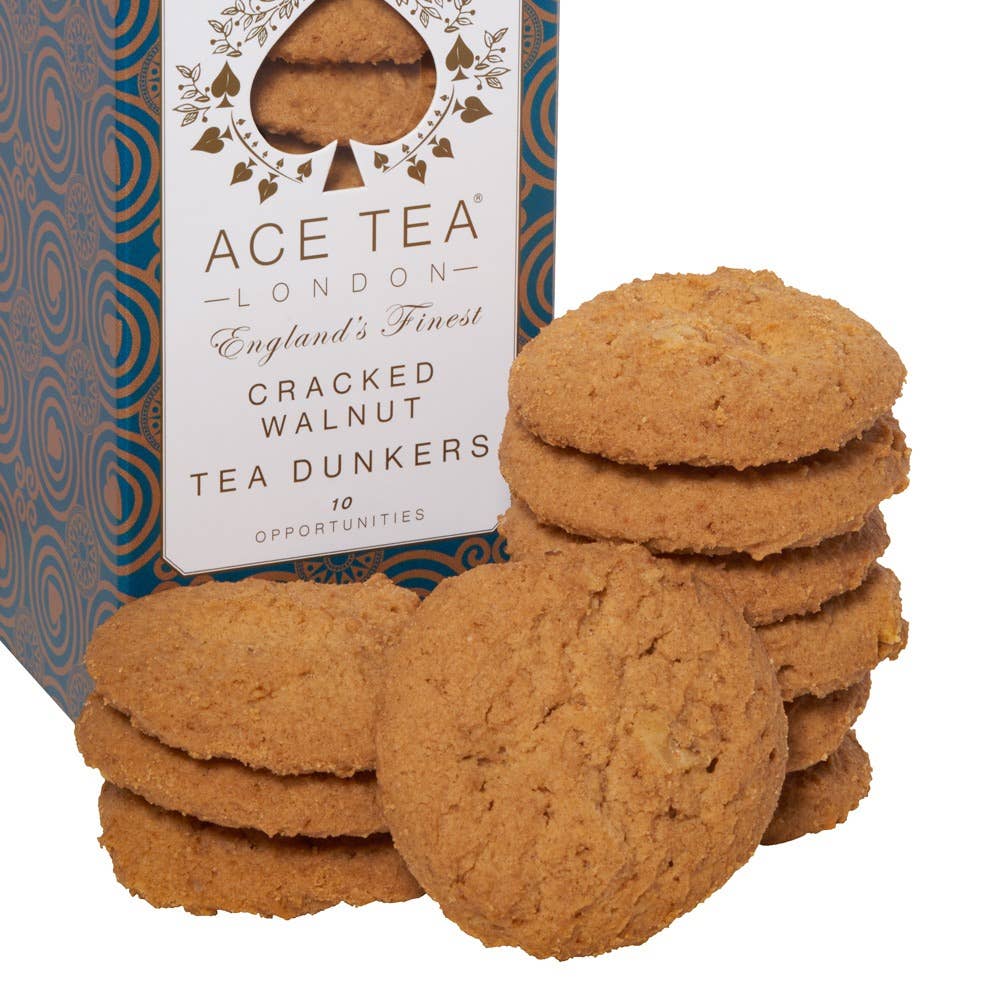 Ace Tea London – wholesale Biscuit – Cracked Walnut Tea Dunkers - 150g4