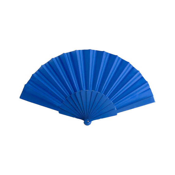 eBuyGB Craft Blanks - Wholesale Handheld Folding Fan - Handheld Folding Coloured Plastic Manual Fan Summer Holiday
