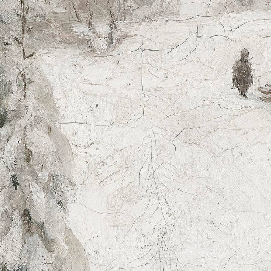 Pink Lemon Decor - Wholesale Art Print - Winter Mist Vintage Art Print | Christmas Art1