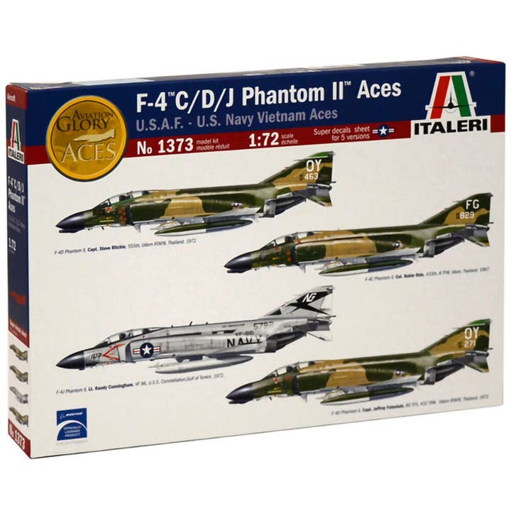 Kit F-4 C/D/J Phantom II Ases 1/72 (1373) para venta al por mayor de Historic Sales