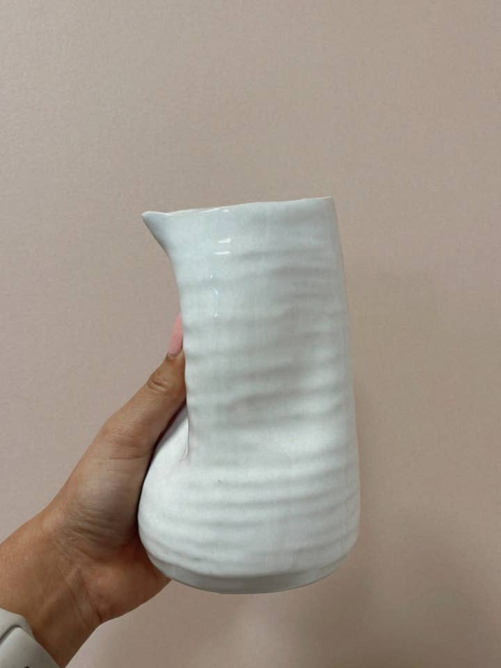 Tea Ceramic Vase for wholesale by Capital Florist