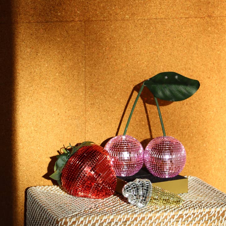 Sofiest Designs - Wholesale Decorative Tabletop Object - Sofiest Designs Disco Strawberry1