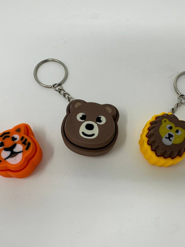 Animal Fidget Clicker for wholesale by Shape Shifter Studio 3D