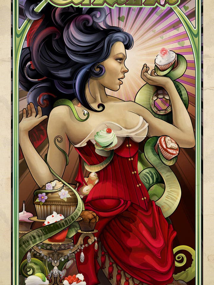 "Cupcake Cthulhu" for wholesale by Echo Chernik