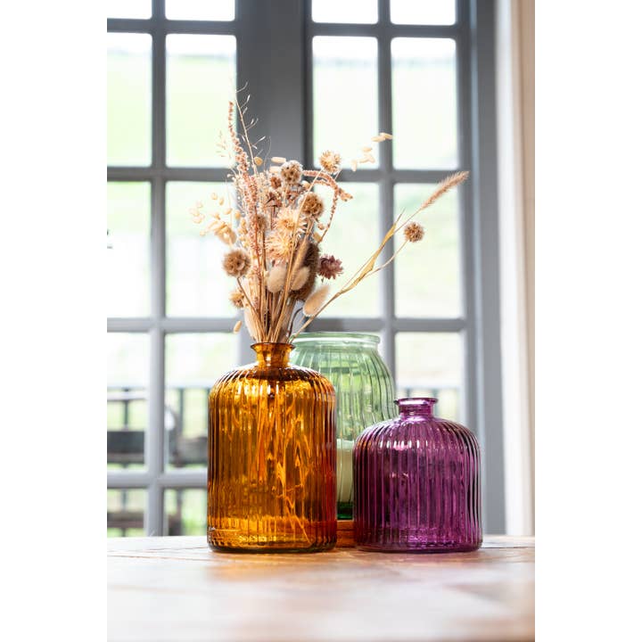 Gerecycled Glas 23cm Apotheekvaas voor wholesale door Jarapa