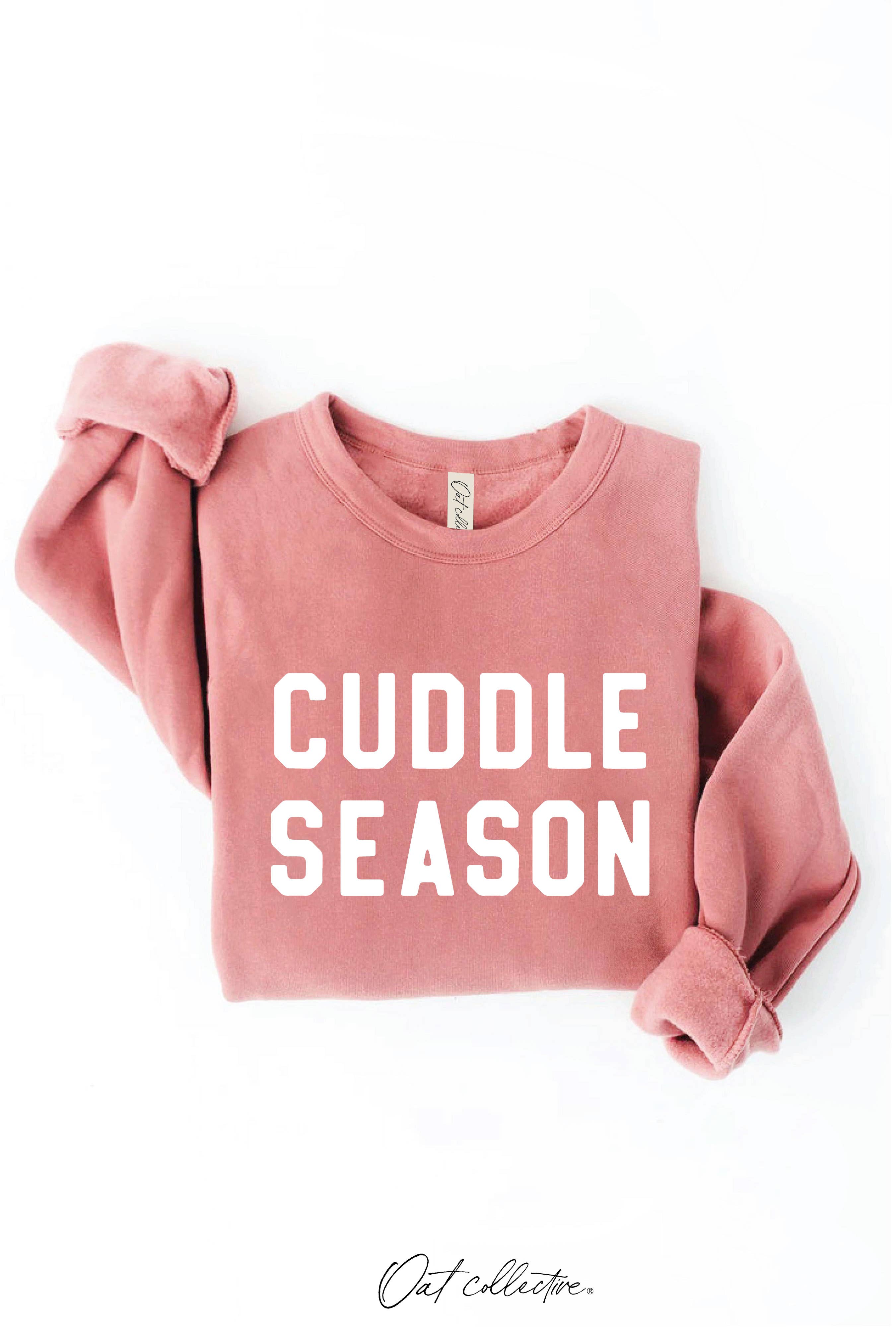 OAT COLLECTIVE - Wholesale Graphic Sweatshirt - Women's - CUDDLE SEASON Graphic Sweatshirt 5