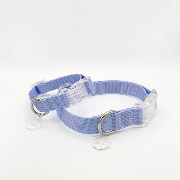 Barkin' - Wholesale Pet Collar - Dog - Periwinkle Buckle Collar - Walk Essentials NEW