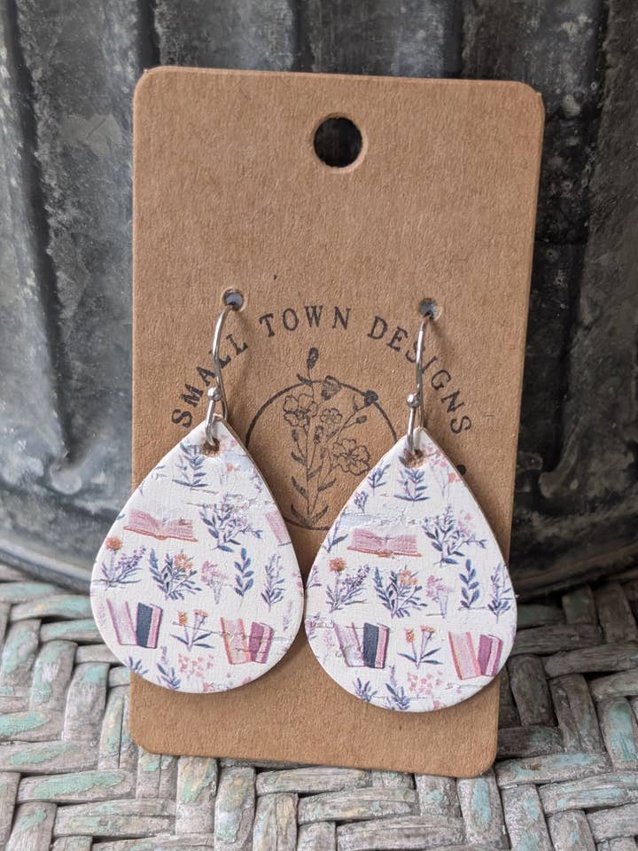 Boho Book Teardrops for wholesale by Small Town Designs