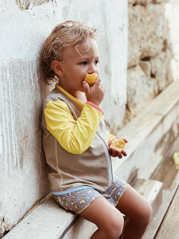 O ZÍPER ANTI-UV “BISCA” UPF50+/ 100% RECICLADO por atacado de BAÏNES SWIMWEAR