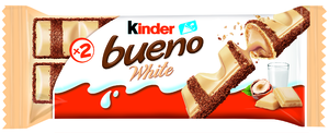 SWEDISHCANDY4U - Wholesale Chocolate Bar - KINDER BUENO WHITE 39G0