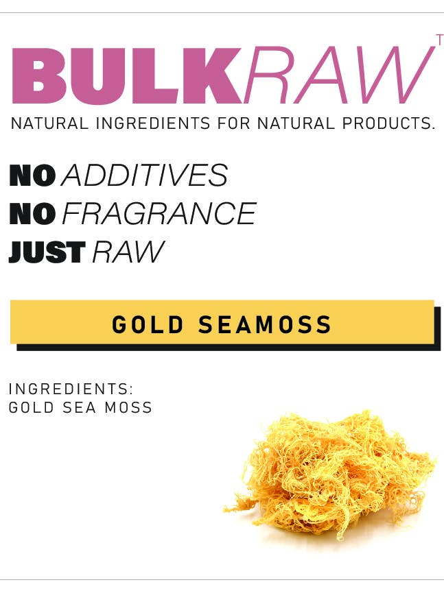 Guldhavmos for engroshandel hos Bulk Raw