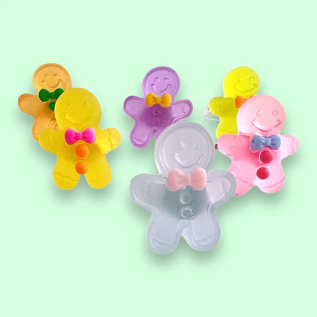 Pop Cutie Accessories & Gifts - Europe – wholesale Earrings – Kids – Jelly Gingerbread  Kids Ring - Stocking Stuffer Christmas 2