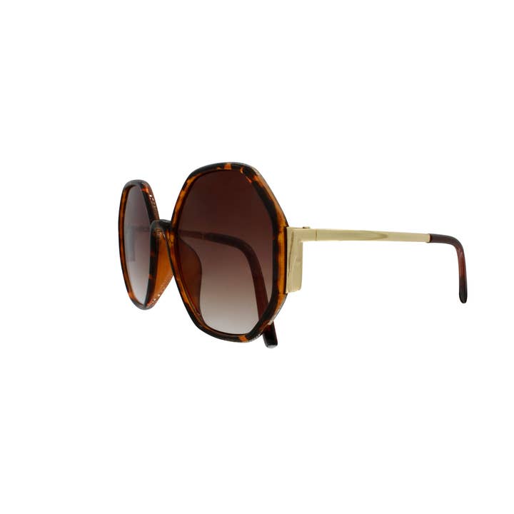 Dansk Copenhagen – Großhandel Sonnenbrille – Damen – Violetta Brown Leopard Sonnenbrille UV400 Schutz