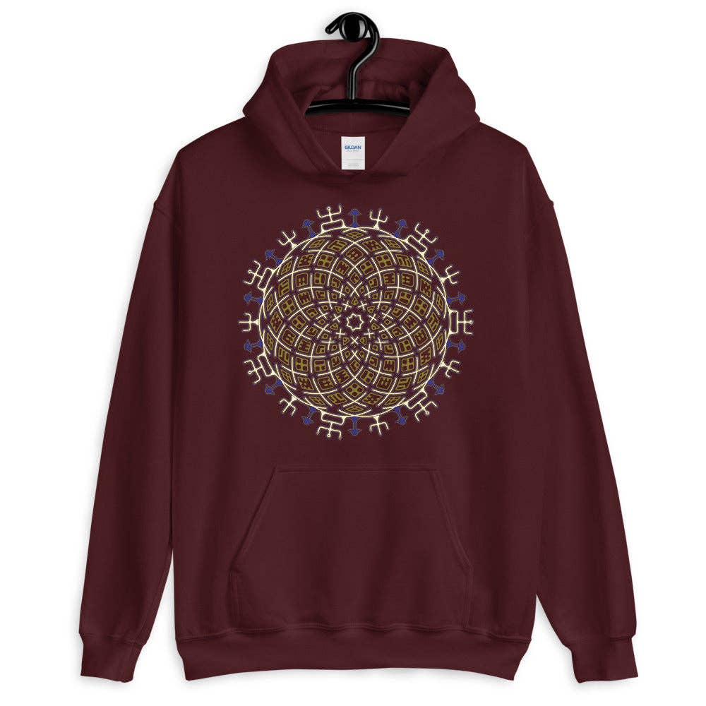 symbolika - Wholesale Hoodie - Women's - Vortex Cross Women Hoodie - Colors - Made to Order3