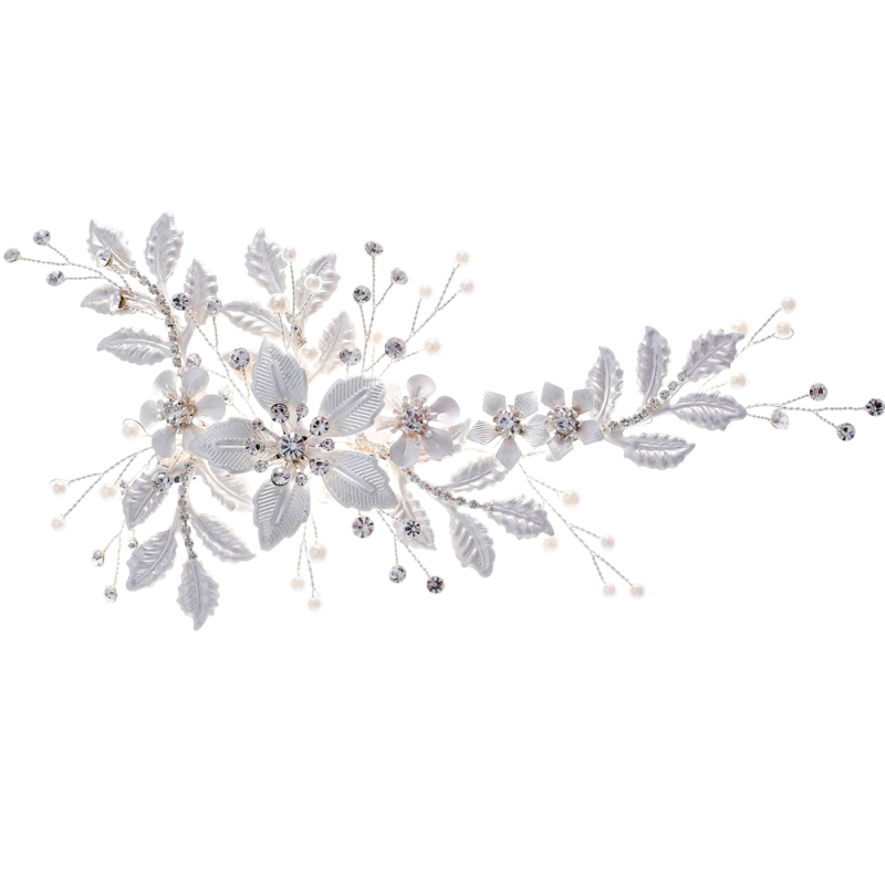 Athena Bridal Jewellery - Wholesale Fashion Headband - Women's - ATHENA COLLECTION - EXQUISITE CRYSTAL HEADPIECE - HC289 SILV9