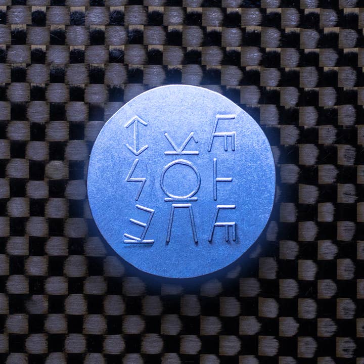 Shire Post Mint - Wholesale Keepsake Coin/Token - Blue Roswell Coin2