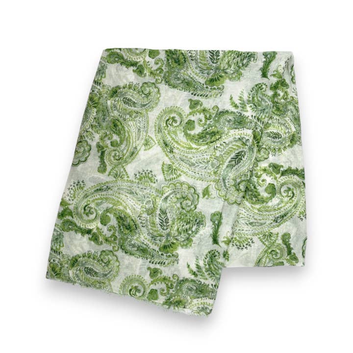 Lili Scarves (US Duty Free) – wholesale Scarf – Women's – Paisley Print Scarf7