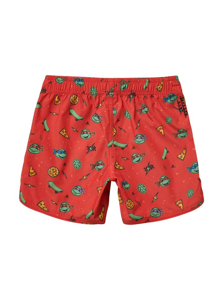 Seaesta Surf – wholesale Badshorts - Herr – Seaesta Surf x Teenage Mutant Ninja Turtles® Turtle Power Boardshorts / Raph Röd