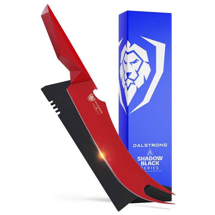 Dalstrong - Wholesale Kitchen/Utility Knife - Pitmaster BBQ Knife | Shadow Black Series RED | Dalstrong ©