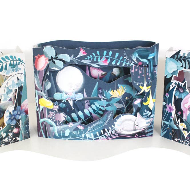 Miss Ella - Wholesale DIY Craft Kit - Cat Moon Diorama Book (Makes up 3 dioramas)3