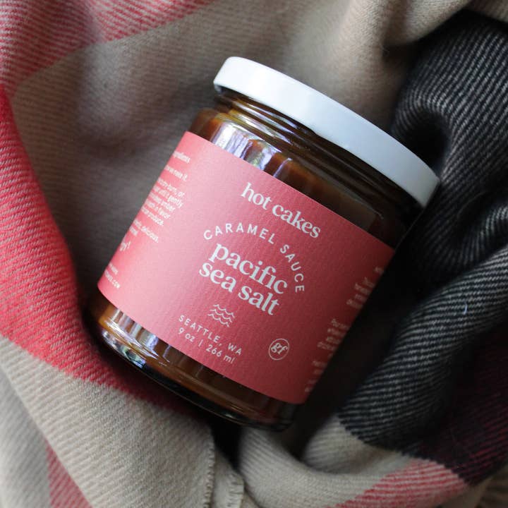 Hot Cakes - Wholesale Caramel Sauce - Pacific Coast Sea Salt Caramel Sauce6