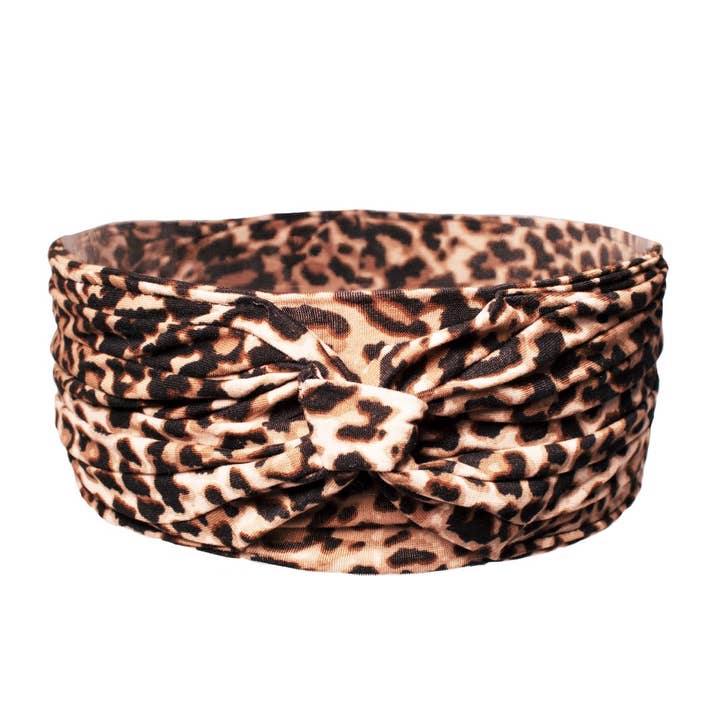 Mia Headwrap Headwrap - Leopard für den Großhandel von Mia