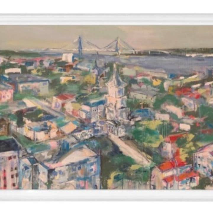 'Charleston on my Mind' Acrylic Tray for wholesale by Laura Duke Fine Art