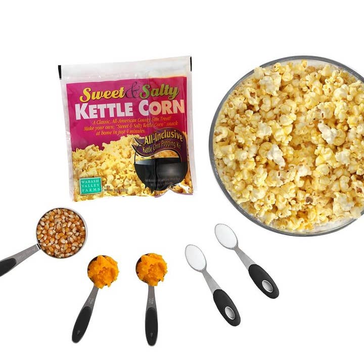 Flyer Foods Inc - Wholesale Popcorn - Sweet & Salty Kettle Corn Popcorn Kit - 3 Pack1