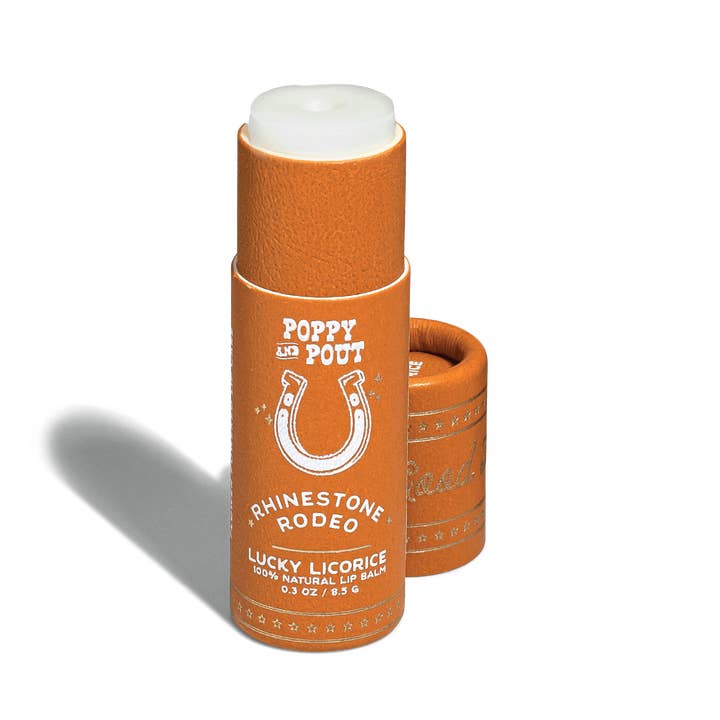 Poppy & Pout - Wholesale Lip Balm - Lip Balm, Rhinestone Rodeo, Lucky Licorice5