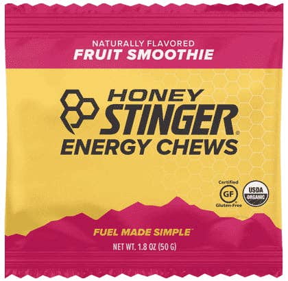 One Bay Distribution - Wholesale Snack bar - Honey Stinger Energy Chews, 12 Pack, Fruit Smoothie1