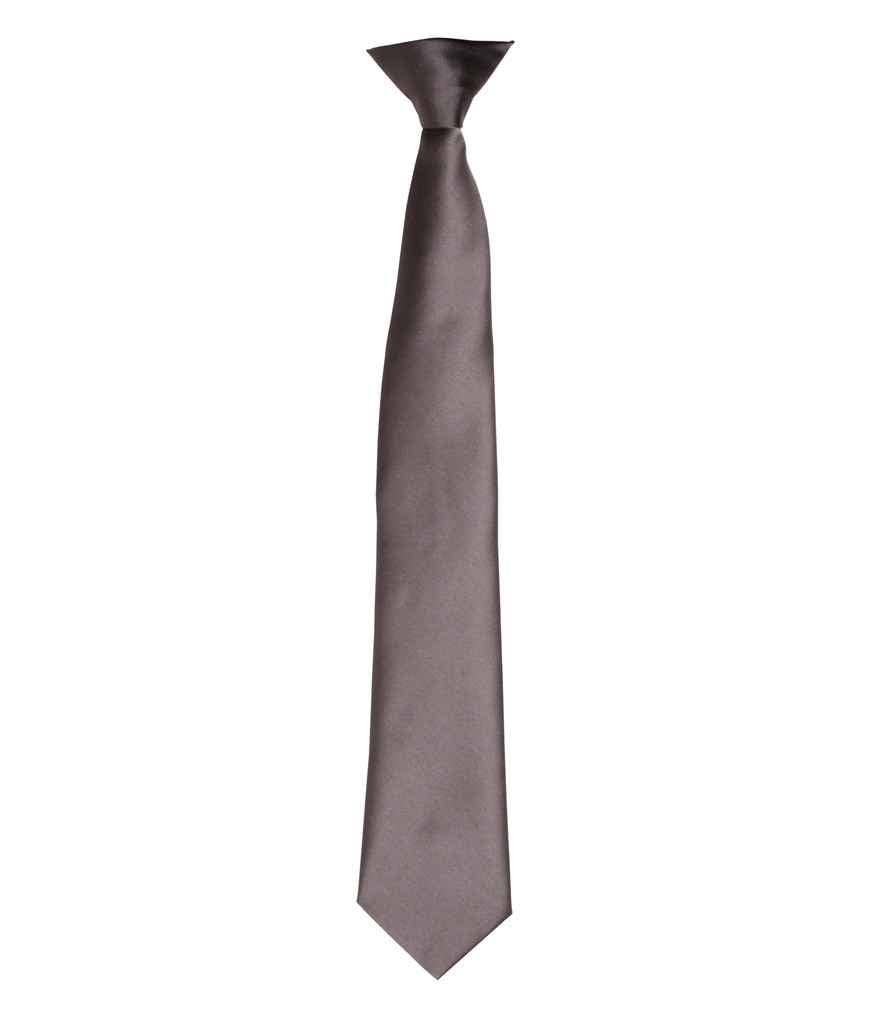 Pierre Francis – wholesale Necktie – Men’s – Premier - 'Colours' Satin Clip Tie5