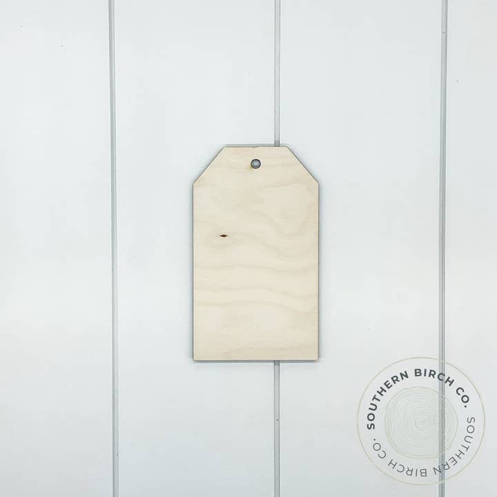 Southern Birch Company - Wholesale Craft Supplies - Door Tag Blank