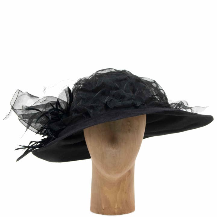 Yesey – Engroshandel Fascinatorhat - Dame – „Belle Epoque“ cappello en tesa larghissima1