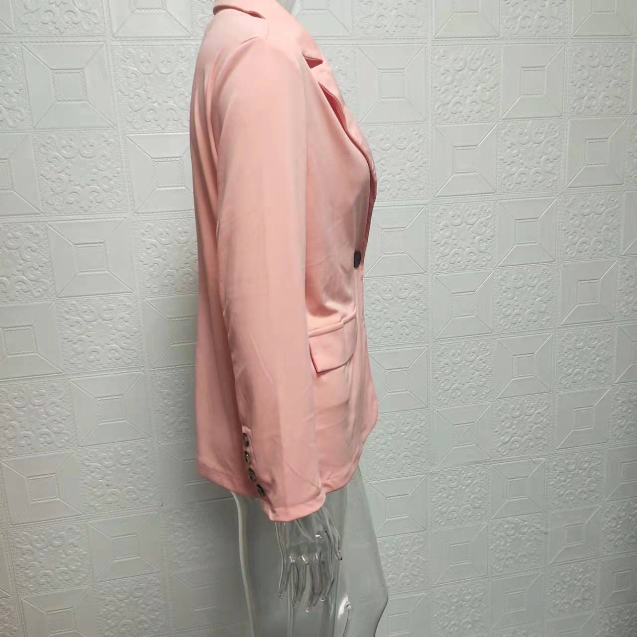 Lily Clothing - Wholesale Suit Set - Women's - Fashionable solid-color suit jacket trousers set12