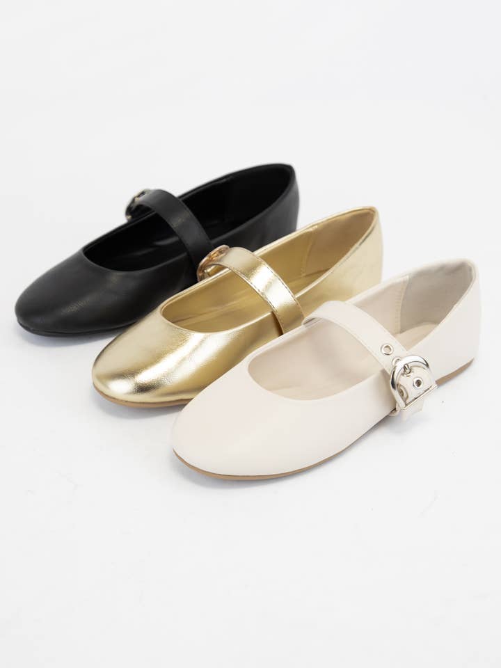 CCOCCI - Vendita all'ingrosso Ballerine - Donna - SEESAW MARY JANE A PUNTA TONDA CON CINTURINO E FIBBIA PIATTA7