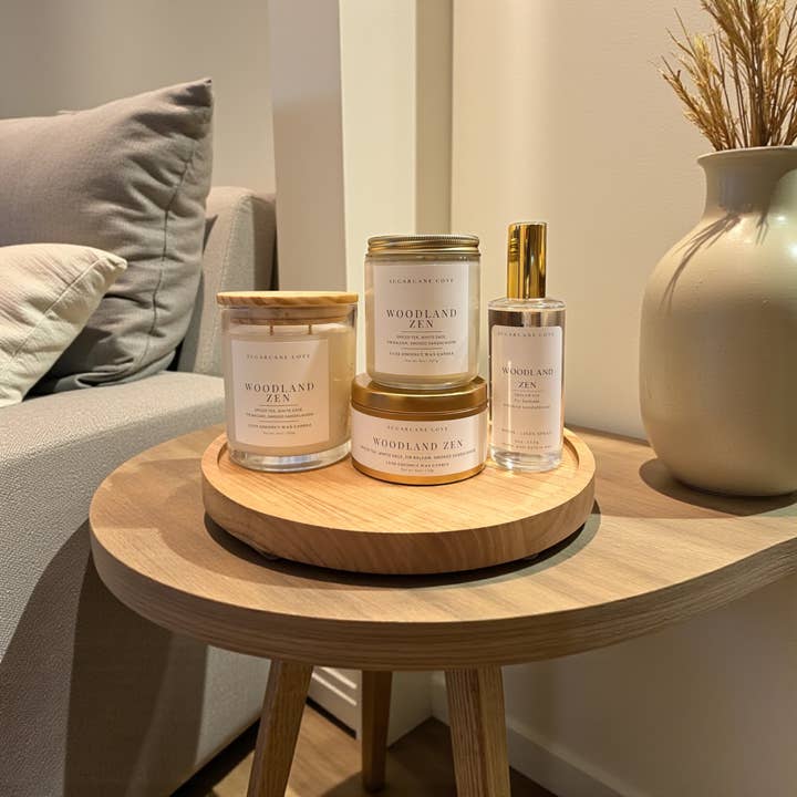 CANDELE SIGNATURE - 6oz, 8oz, 11oz per la vendita all'ingrosso da parte di Sugarcane Cove Company