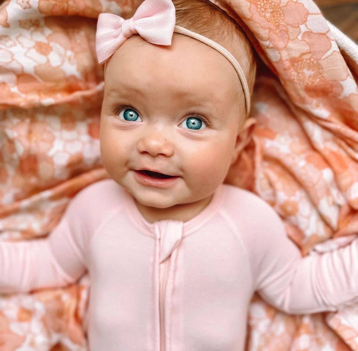 Dreamy Skies Baby - Wholesale Jumpsuit - Baby - Bamboo Convertible Romper in Pink Sand1