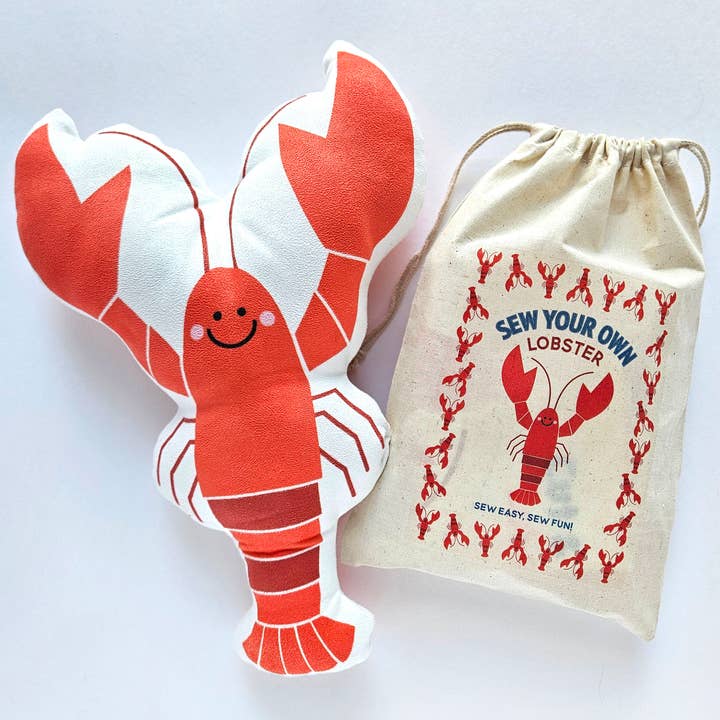 Nickwilljack - Wholesale Craft Sewing Kit - DIY Lobster Sewing Craft Kit6