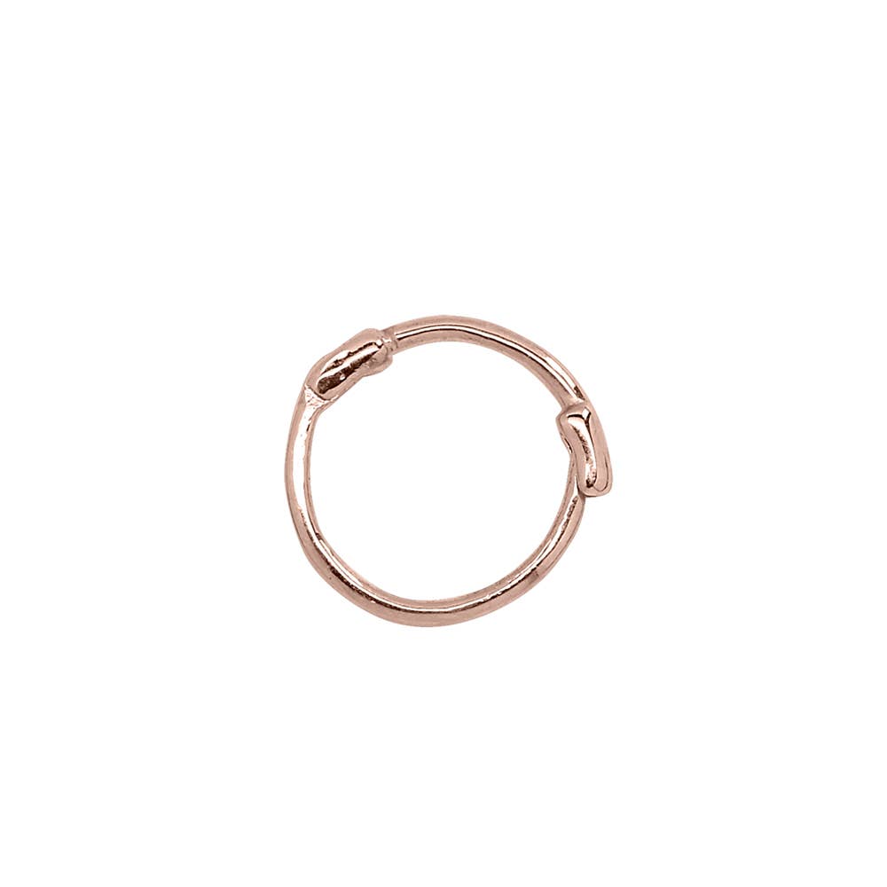 Ofina Jewelry - Wholesale Huggie Earrings - 10k Solid Gold Thin Huggie4