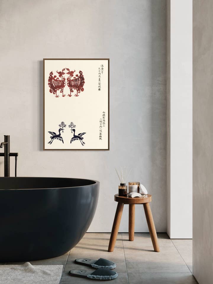 Japanese vintage woodblock print. A4, A3, A2 Wall Art. Vintage Wall Art Print. Japanese Art, Japanese Prints. Mothers Day gift, Japan for wholesale by Gabrielle Dalsan