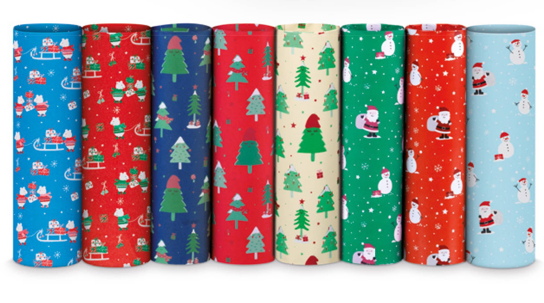 MANIFOL – wholesale Wrapping paper roll – ROLL GIFT PAPER 0.7X2MTS CHRISTMAS CHILDREN'S ASSORTMENT1