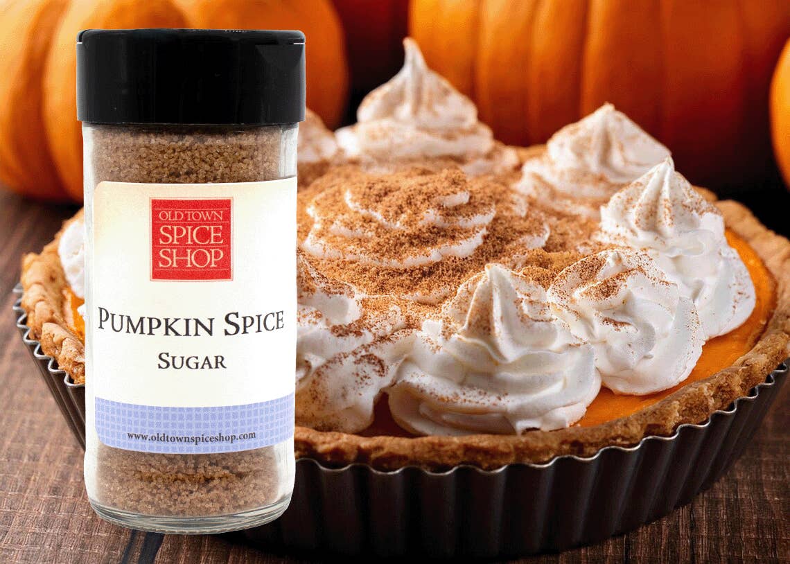 Old Town Spice Shop - Wholesale Sugar/Sweetener - Pumpkin Spice Sugar Flavored Sugar for Cocktails and Cooking