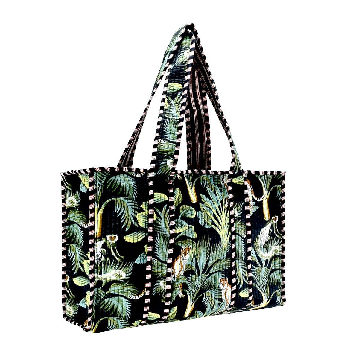 BNB Crafts Inc. - Wholesale Tote Bag - Women's - Cotton Block Print Tote Bag- Small & Large1