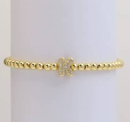 Malibu Sugar – Conjunto de joias por atacado – Pulseiras com Contas Douradas com Iniciais Perfeitas para o Natal!!8