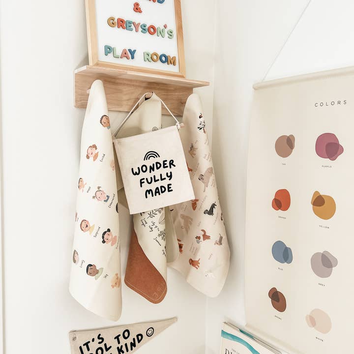 Cherrypick - Wholesale Flag - It's Cool To Be Kind Canvas Pennant Flag - Kids Decor6