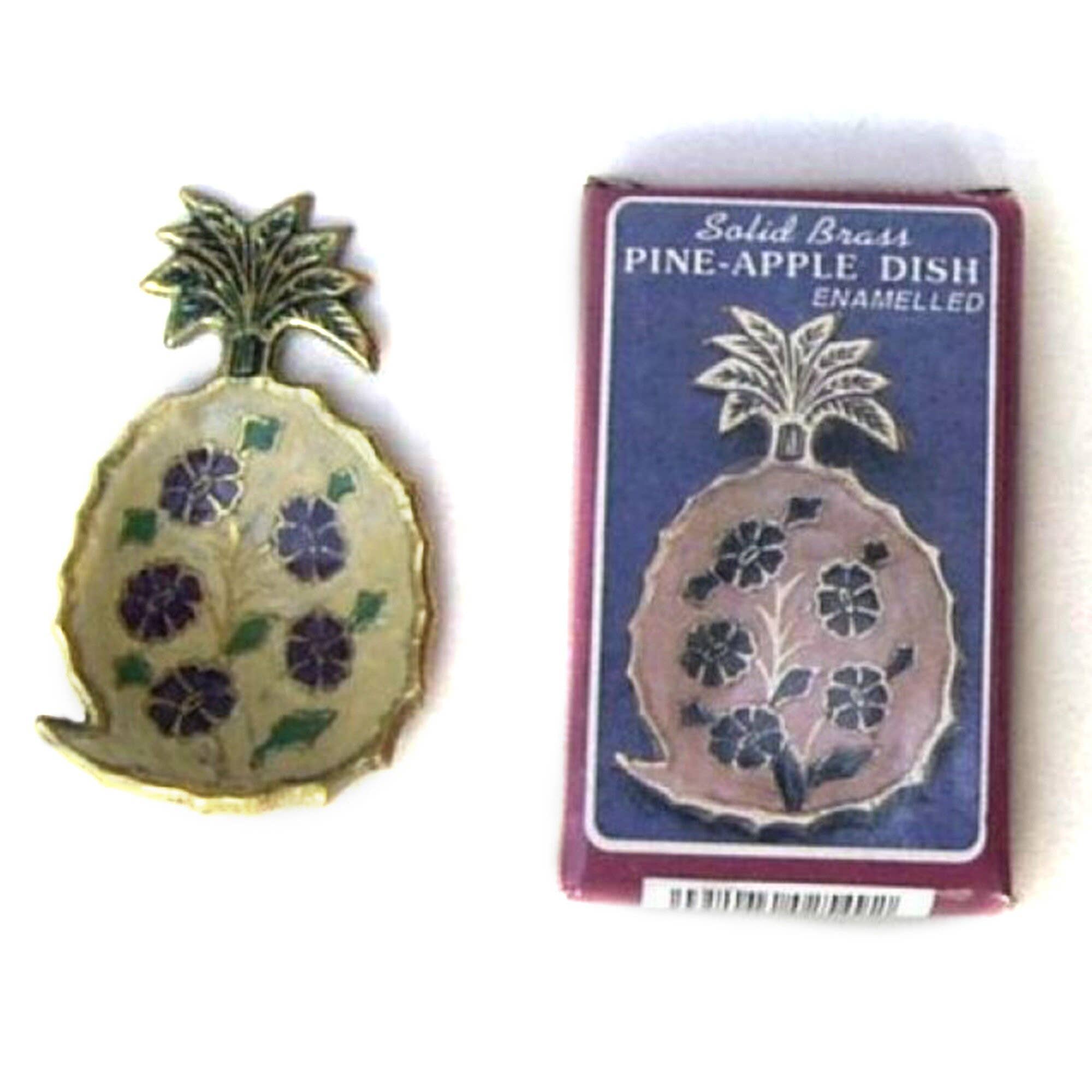 India Overseas Trading Corporation - Wholesale Bath soap dish - Solid brass Mini Pineapple Design Soap Dish, Bathroom Access0