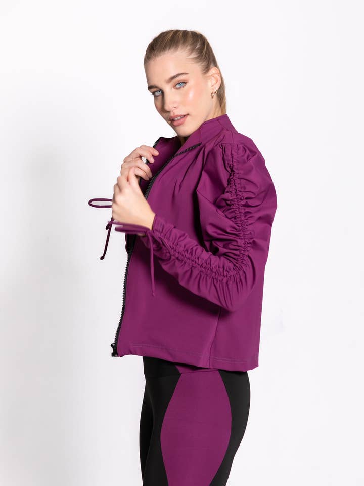 JACKET / MAGENTA for wholesale by Diamond Activewear