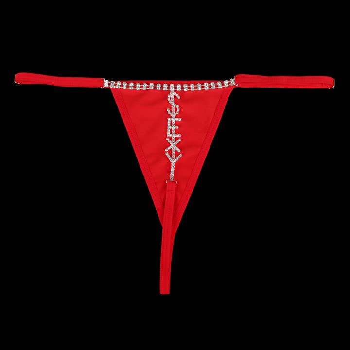 Tourtiwi - Vendita all'ingrosso Intimo - Donna - Reggiseno sexy con lettere di strass3
