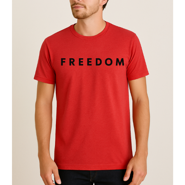 Wildberry Waves - Wholesale Screen Printed T-Shirt - Unisex - Freedom Unisex Graphic Tee 1